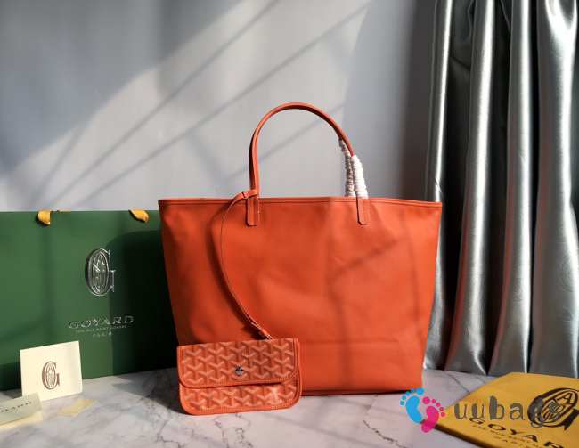 Goyard Anjou Tote Bag In Orange 39x32x19cm - 1