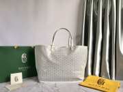 Goyard Artois Tote Bag In White 39x32x19cm - 6