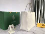 Goyard Anjou Tote Bag In White 39x32x19cm - 6