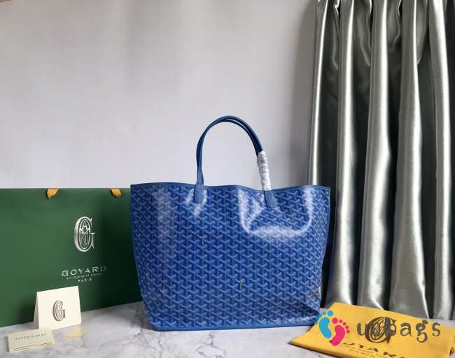 Goyard Artois Tote Bag In Blue 39x32x19cm - 1