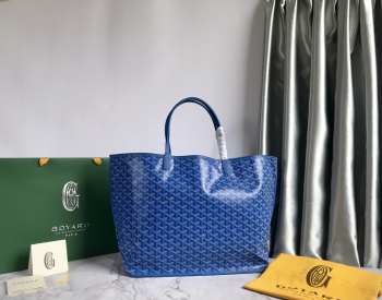 Goyard Artois Tote Bag In Blue 39x32x19cm