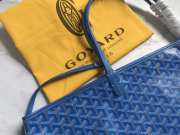 Goyard Artois Tote Bag In Blue 39x32x19cm - 3