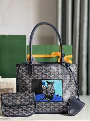 Goyard Anjou mini tote bag in black 20x20x10cm - 1