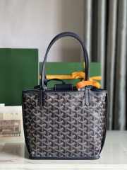 Goyard Anjou mini tote bag in black 20x20x10cm - 2