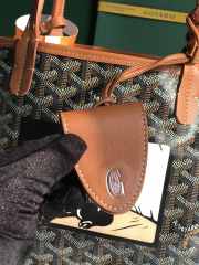 Goyard Anjou mini tote bag in brown 20x20x10cm - 2