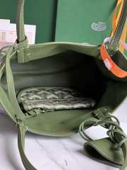 Goyard Mini Anjou Reversible Green Tote Bag 20x20x10cm - 2