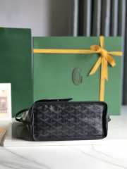 Goyard Mini Anjou Reversible Black Tote Bag 20x20x10cm - 4