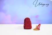 Dior Small Caro Bag Red Supple Cannage Calfskin 20x12x7cm - 2