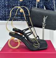 Ferragamo Aglalia X5 black heeled sandals 8cm - 1