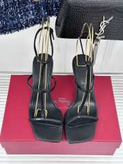 Ferragamo Aglalia X5 black heeled sandals 8cm - 3