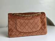 Chanel Brown Suede Double Flap Bag 25.5x15.5x5.5cm - 4