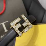 Fendi belt silver/ gold buckle 2cm - 5