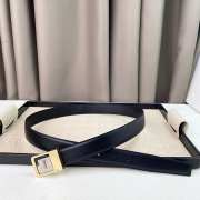 YSL 01 black belt gold buckle 3cm - 6