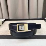 YSL 01 black belt gold buckle 3cm - 5