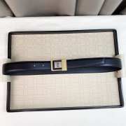 YSL 01 black belt gold buckle 3cm - 4