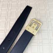 YSL 01 black belt gold buckle 3cm - 3