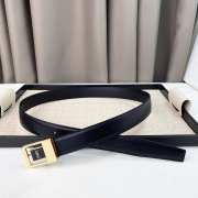 YSL 02 black belt gold buckle 3cm - 6