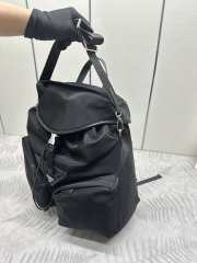 Prada nylon backpack in black 42x38x18cm - 6