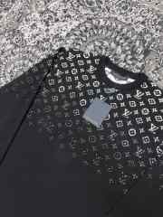 Louis Vuitton round neck shirt in gradient cotton fabric black/ white - 3