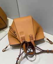 Loewe Brown Hammock Leather Shoulder Bag 20.2x17x20cm - 5