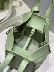 Loewe Light Green Hammock Leather Shoulder Bag 20.2x17x20cm - 4