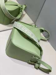 Loewe Light Green Hammock Leather Shoulder Bag 20.2x17x20cm - 2