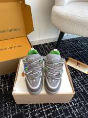 Louis Vuitton Skate Sneaker Grey Green  - 6