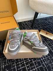 Louis Vuitton Skate Sneaker Grey Green  - 5