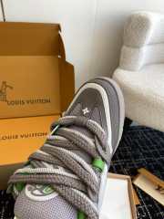 Louis Vuitton Skate Sneaker Grey Green  - 4