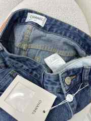 Chanel jeans double C printed denim blue - 3