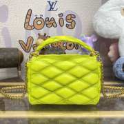 Louis Vuitton M24186 Go-14 MM Bag In Neon Green 23x16x10cm - 6