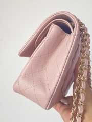 Chanel Rose Clair Caviar Classic Flap Bag 25cm - 3