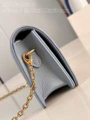 Louis Vuitton M83233 Wallet On Chain Lily In Blue Hour 20.7x10.2x3.5cm - 5