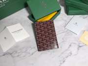 Goyard passport in burgundy 10x14.2cm - 1