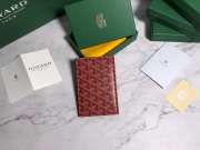 Goyard passport in red 10x14.2cm - 1