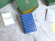 Goyard passport in blue 10x14.2cm - 1