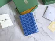 Goyard passport in blue 10x14.2cm - 2