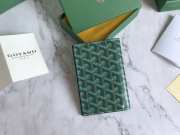 Goyard passport in green 10x14.2cm - 2