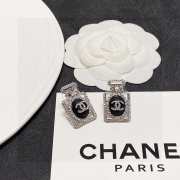 Chanel stone-encrusted perfume bottle earrings - 5