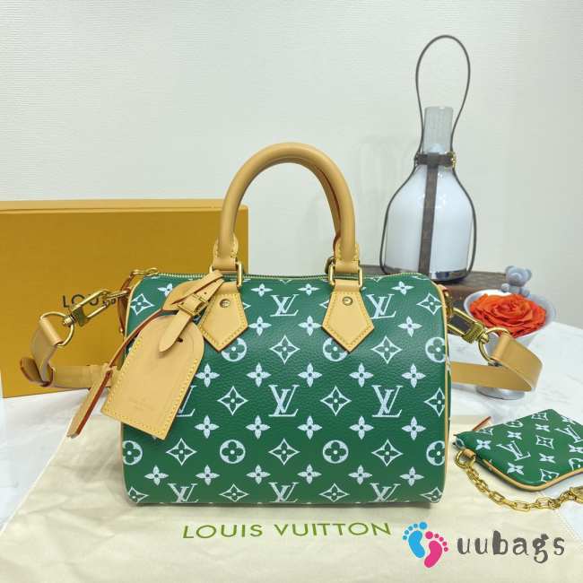 Louis Vuitton M24423 Runway Speedy P9 Bandoulière In Green 25x15x15cm - 1