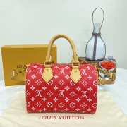 Louis Vuitton M24425 Speedy P9 Bandoulière In Red 25x15x15cm - 3