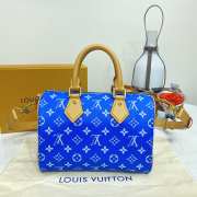 Louis Vuitton M24425 Speedy P9 Bandoulière In Blue 25x15x15cm - 4