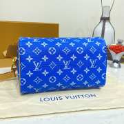 Louis Vuitton M24425 Speedy P9 Bandoulière In Blue 25x15x15cm - 3