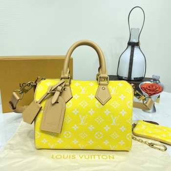 Louis Vuitton M24425 Speedy P9 Bandoulière In Yellow 25x15x15cm