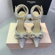 Mach & Mach Double Crystal Bow Pointed Toe Pump 02 - 6