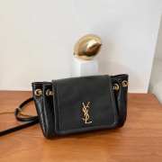 YSL mini Nolita in lambskin black bag 18x13x6cm - 1