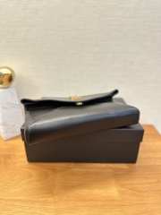 YSL Cassandre Small Envelope Pouch In Lambskin 21x14x3cm - 3