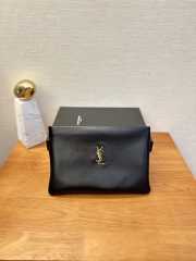 YSL Calypso Small Pouch In Lambskin 23x16x3cm - 1