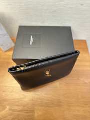 YSL Calypso Small Pouch In Lambskin 23x16x3cm - 4