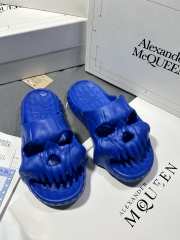 Alexander Mcqueen slide in dark blue - 1